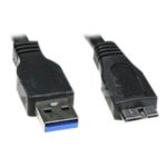 Cavo USB DLH DY-TU1907B 1 m USB A a Micro-USB B USB 3.2 Gen 1 Nero