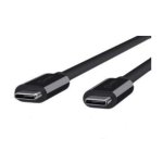 Cable USB-C a USB-C DLH DY-TU4815B 2 m USB 3.2 Gen 2 10 Gbit/s Negro