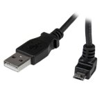 Cavo USB a Micro USB 1 m StarTech.com Angolato Alto Nero