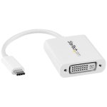 Adattatore grafico USB-C a DVI StarTech.com Bianco