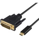 Adattatore cavo video DLH DY-TU4810B USB Tipo C a DVI 1,8 m