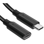 Câble d'extension USB-C à USB-C DLH DY-TU5257B 2 m USB 3.2 Gen 2x2 20 Gbit/s Noir