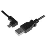 Câble Micro USB StarTech 0,5 m coudé à gauche pour charge et synchronisation