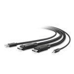 KVM-Kabel Belkin F1D9020B06T 1,8 m DisplayPort USB Männlich