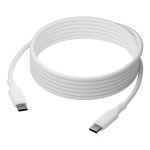 USB-C zu USB-C Kabel 3 m DBRAMANTE1928 Schnellladen Weiß Robust