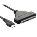 Câble adaptateur USB-C à SATA III pour disque dur 2.5" SSD ou HDD DLH DY-TU4870