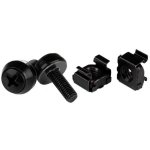 Tornillos et Écrous pour Rack M5 12mm StarTech.com Kit 50 Pièces Noir