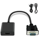 Adaptateur vidéo DLH DY-TU4805 0,25 m VGA vers HDMI