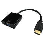 Adaptateur vidéo DLH DY-TU4746B HDMI vers VGA avec audio