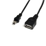 Cavo USB A a Mini USB StarTech 0,3 m Nero