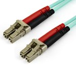 Cable de Fibra Óptica Multimodo StarTech 10m LC/UPC a LC/UPC OM4 100G