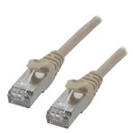 Cable réseau MCL RJ45 Cat6 10 m Gris F/UTP