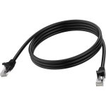 Cable de red Vision TC 2MCAT6A/BL Cat6a U/UTP 2 m Negro