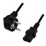 Cable d'alimentation MCL 2 m avec connecteur C13 et prise type F