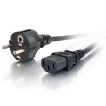 Cable de alimentación C2G 2 m CEE7/7 a C13 acoplador 16 AWG