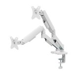 Kimex 015-2752 Soporte Monitor 2 Brazos Mesa 17 a 32" VESA 75x75 a 100x100 Max 9Kg