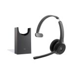 Auriculares Cisco HS-WL-721-BUNAS-C inalámbricos Bluetooth con cancelación de ruido y micrófono negro