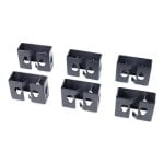 Support mural APC AR7710 pour contención de cables, noir