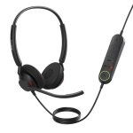 Cuffie Jabra Engage 40 con cavo USB per ufficio e call center, doppio microfono e protezione uditiva