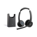 Auriculares Cisco HS-WL-722-BUNAS-C inalámbricos Bluetooth con cancelación de ruido y micrófono negro