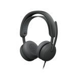 Auriculares Logitech Zone Wired 2 avec câble USB-C/USB-A, réduction de bruit, micro pro, graphite