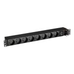 Regleta Eaton FlexPDU 8 FR 9 Tomas Monofásica 1U Rack Negro
