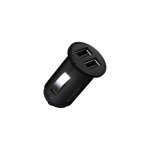Adaptador de CC Transcend Dual USB para Coche, 8 m, 12-24 V, 5 V, 2,4 A