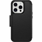 Funda para móvil OtterBox Strada Folio pelle nera magnetica per iPhone 15 Pro