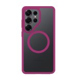 Capa OtterBox React Magnets Cover transparente rosa para Galaxy S26 Ultra