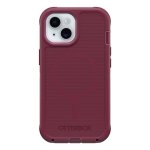 Funda para móvil OtterBox Defender Series Cover Silicona Roja para iPhone 17e/16e/15/14/13