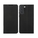 Funda pour mobile dbramante1928 Oslo Folio cuir vegan noir pour Galaxy S22+
