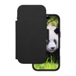 Funda para móvil DBRAMANTE1928 Lynge MS Folio pelle nera magnetica per iPhone 17 Air
