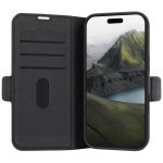 Funda para móvil dbramante1928 Oslo Pro Folio Plástico Negra con cierre magnético para iPhone 16 Pro