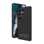 Funda para móvil dbramante1928 Iceland Pro Qi2 Kick Plástico Negra con carga inalámbrica para Galaxy S25 Ultra