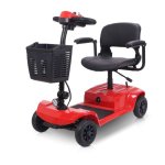 Scooter Seedream X-02b Motor 300W Bateria 12V24Ah 8 Polegadas Freio Magnético Vermelho