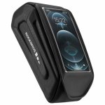 Bolsa Para Bicicleta Rockbros Con Cuadro Impermeable Y Funda Para Teléfono - Negro