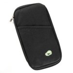 Funda Para Pasaporte Con Cartera - Negro