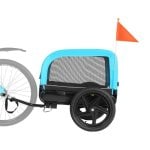 Remorque pour animaux Sepnine 20303n Pliante Imperméable 23kg Bleu