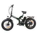Bicicleta Eléctrica Univercycle B4 Motor 350W Batería 48V 13Ah 20" Verde