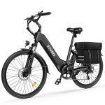 Bicicleta Eléctrica Eskute C202 250W 48V 17.5Ah 26" Negro