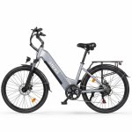 Bicicleta Eléctrica Eskute C202 250W 48V 17.5Ah 26" Gris
