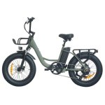 Bicicleta Eléctrica Univercycle B5 20" Motor 250W Batería 48V 13Ah Frenos Disco Hidráulico Verde