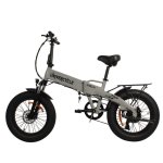 Bicicleta Eléctrica Univercycle B1 20" Motor 350W Batería 48V 13Ah Gris