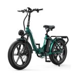 Bicicleta Eléctrica Plegable OVIVO C2 Pro 20" Motor 250W Batería 48V 18Ah