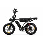 Bicicleta Elétrica Pixar M9 - Motor 250W Bateria 48V 35Ah Freios Hidráulicos Preto
