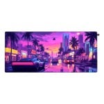 Alfombrilla para ratón CHERRY XTRFY GP5 Miami Multicolor XL Caucho Tela bordes rematados