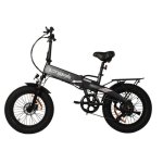 Bicicleta Eléctrica Univercycle B1 Motor 350W 20" Batería 48V 13Ah Frenos de disco