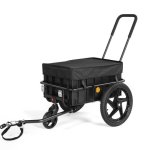 Anhänger Sepnine 20316n 50kg, Abnehmbare Griffe, Abdeckung, Räder 40cm - Schwarz