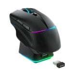 Ratón Machenike L8 Pro Óptico RF Wireless Bluetooth USB-C 26000 DPI Negro