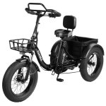 Bicicleta Eléctrica Eskute Pro T302 250W 20" Negra autonomía ampliada